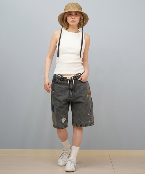 NEW ERA(ニューエラ)の「NEW ERA/ニューエラ カップ付き/リブタンクトップ 14391909/14670916/14391912(タンクトップ・レディース・ブラック/ホワイト/アイボリー・S/M)」の9枚目の写真