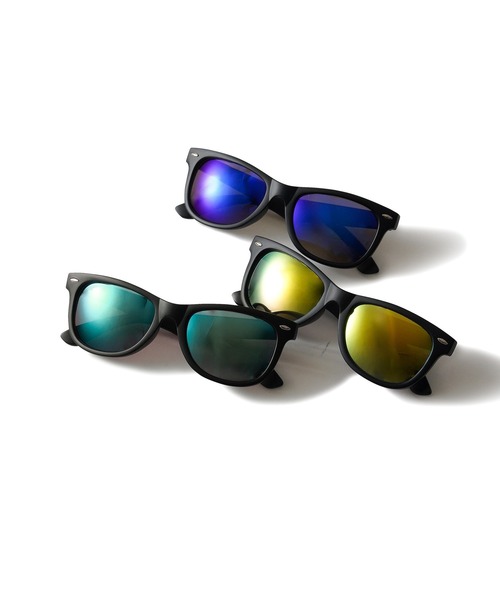 Subciety（サブサエティ）の「Sunglass-Marvin-（サングラス・メンズ・ブラック×ブルー/ブラック×グリーン/ブラック×ゴールド・FREE）」の8枚目の写真