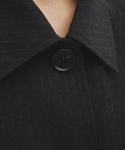 TODAYFUL（トゥデイフル）の「TODAYFUL Wool Soutiencollar Jacket（その他アウター・レディース・ブラック/ダークブラウン・36/38）」の4枚目の写真