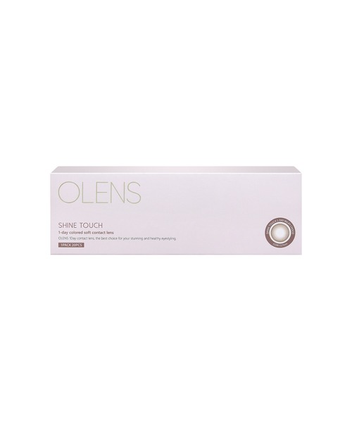OLENS(オーレンズ)の「OLENS Shine Touch 1day ミルキーチョコ(10枚入り)(コンタクトレンズ・カラコン・レディース・ブラウン・±0.00/-6.50/-7.50/-7.00/-5.50/-3.50/-0.50/-3.75/-1.00/-1.25/-1.50/-1.75/-2.00/-2.50/-2.75/-3.00/-4.00/-4.50/-4.75/-5.00/-6.00/-8.00/-2.25/-3.25/-4.25)」の4枚目の写真