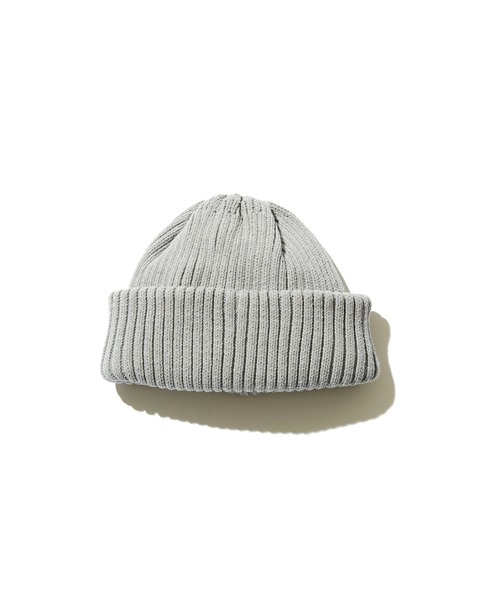 crepuscule(クレプスキュール)の「crepuscule Knit Cap 3 (2501-021)(キャップ・メンズ・ブラック/チャコールグレー/グレー/オレンジ・FREE)」の1枚目の写真