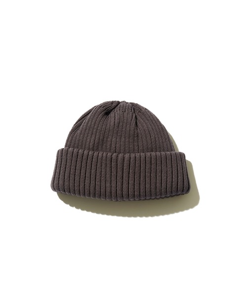 crepuscule(クレプスキュール)の「crepuscule Knit Cap 3 (2501-021)(キャップ・メンズ・ブラック/チャコールグレー/グレー/オレンジ・FREE)」の3枚目の写真