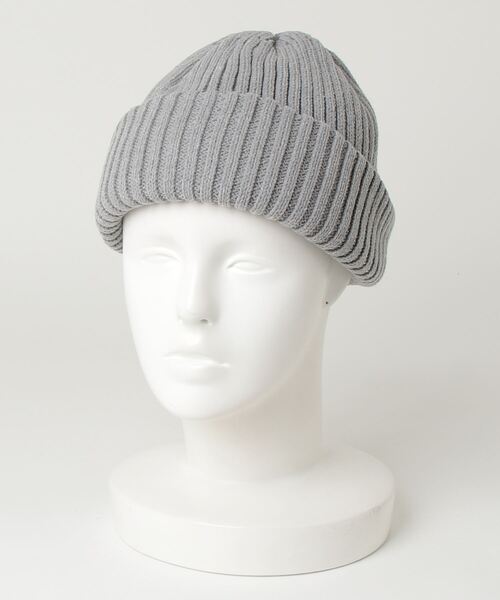 crepuscule(クレプスキュール)の「crepuscule Knit Cap 3 (2501-021)(キャップ・メンズ・ブラック/チャコールグレー/グレー/オレンジ・FREE)」の6枚目の写真