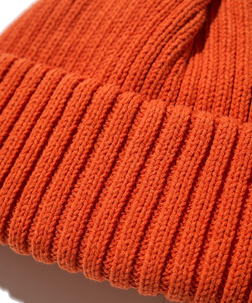 crepuscule(クレプスキュール)の「crepuscule Knit Cap 3 (2501-021)(キャップ・メンズ・ブラック/チャコールグレー/グレー/オレンジ・FREE)」の10枚目の写真