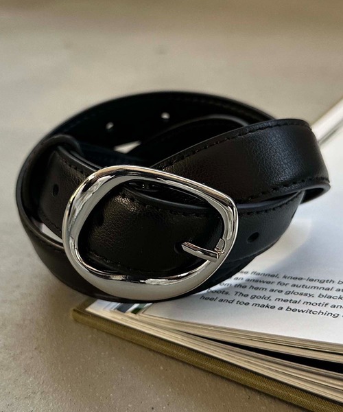 apres jour mignon（アプレジュールミニョン）の「【apresjour mignon×ARIAZ】変形ベルト（ベルト・レディース・ブラック/ブラウン系その他・ONESIZE）」の4枚目の写真