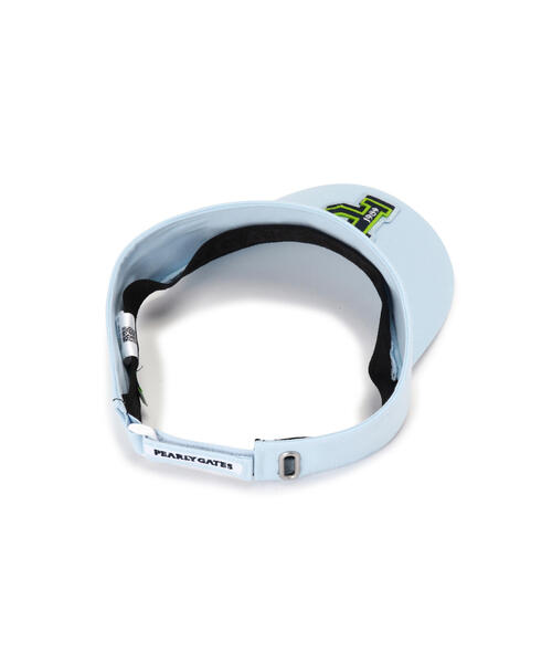 PEARLY GATES（パーリーゲイツ）の「【PEARLY GATES】リサイクルツイルBASICバイザー (UNISEX)（サンバイザー・レディース・ホワイト/ブルー/ネイビー/グリーン・FREE）」の21枚目の写真