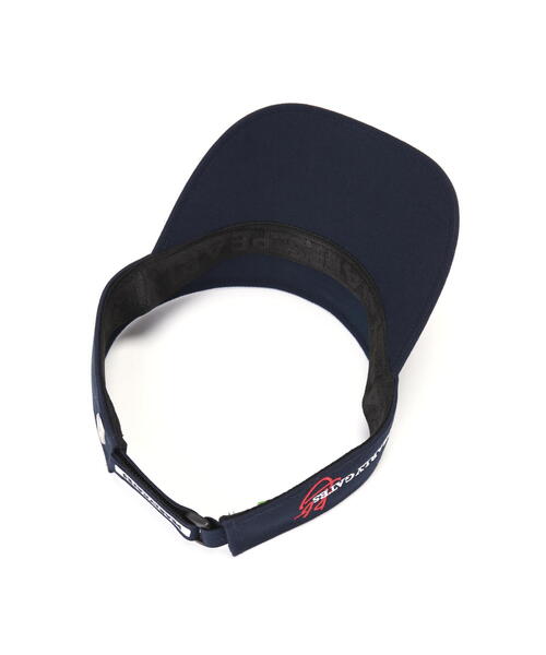 PEARLY GATES（パーリーゲイツ）の「【PEARLY GATES】リサイクルツイルBASICバイザー (UNISEX)（サンバイザー・レディース・ホワイト/ブルー/ネイビー/グリーン・FREE）」の11枚目の写真