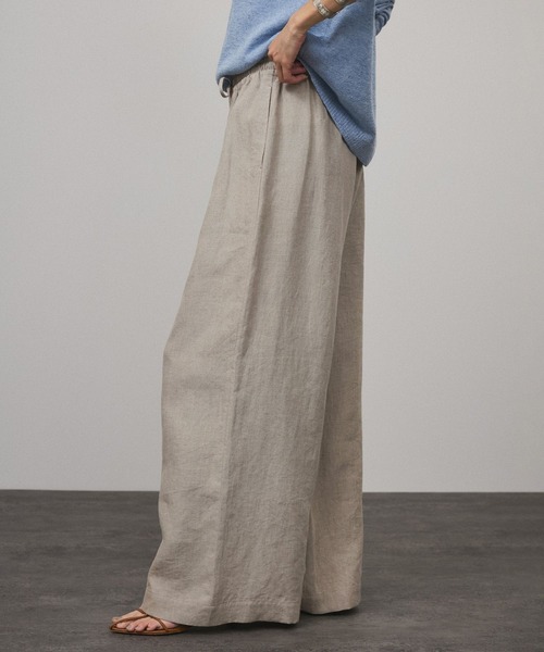 セール】ヨーロピアンフラックスリネンリラックスパンツ（その他パンツ