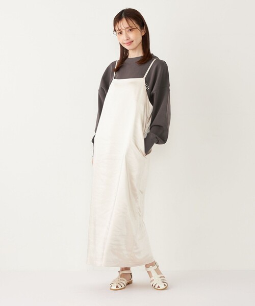 〈手洗い可能〉 バックリボン 切替 ワンピース SHIPS ワンピース 「手洗い可能」 バックリボン 切替 : ZOZOTOWN
