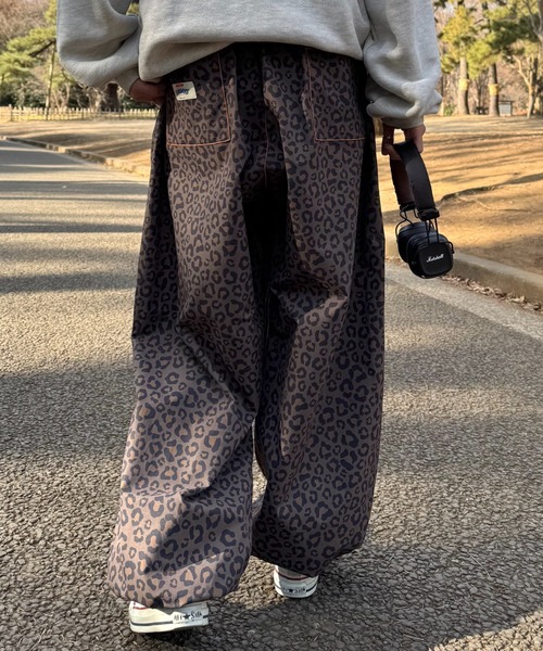 CIAOPANIC TYPY(チャオパニックティピー)の「【SOUNDS GOOOOD / サウンズグッド】配色ステッチパラシュートパンツ(カーゴパンツ・メンズ・ブラウン/オレンジ/オリーブ・ONE SIZE)」の6枚目の写真