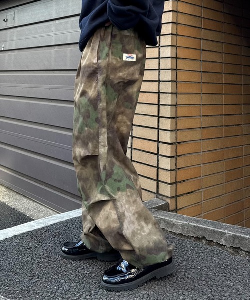 CIAOPANIC TYPY(チャオパニックティピー)の「【SOUNDS GOOOOD / サウンズグッド】配色ステッチパラシュートパンツ(カーゴパンツ・メンズ・ブラウン/オレンジ/オリーブ・ONE SIZE)」の12枚目の写真