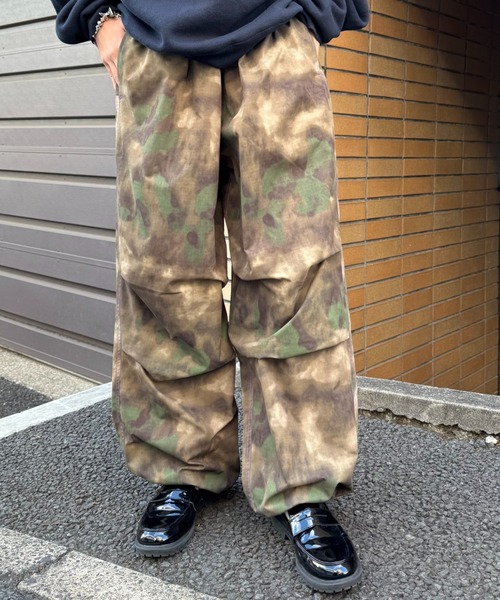CIAOPANIC TYPY(チャオパニックティピー)の「【SOUNDS GOOOOD / サウンズグッド】配色ステッチパラシュートパンツ(カーゴパンツ・メンズ・ブラウン/オレンジ/オリーブ・ONE SIZE)」の13枚目の写真