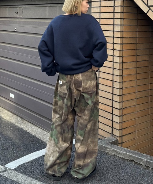 CIAOPANIC TYPY(チャオパニックティピー)の「【SOUNDS GOOOOD / サウンズグッド】配色ステッチパラシュートパンツ(カーゴパンツ・メンズ・ブラウン/オレンジ/オリーブ・ONE SIZE)」の16枚目の写真