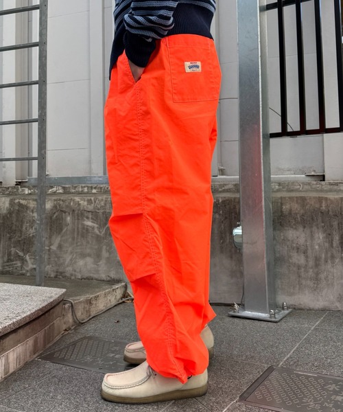 CIAOPANIC TYPY(チャオパニックティピー)の「【SOUNDS GOOOOD / サウンズグッド】配色ステッチパラシュートパンツ(カーゴパンツ・メンズ・ブラウン/オレンジ/オリーブ・ONE SIZE)」の18枚目の写真