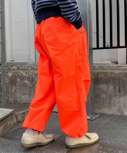 CIAOPANIC TYPY(チャオパニックティピー)の「【SOUNDS GOOOOD / サウンズグッド】配色ステッチパラシュートパンツ(カーゴパンツ・メンズ・ブラウン/オレンジ/オリーブ・ONE SIZE)」の19枚目の写真