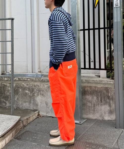 CIAOPANIC TYPY(チャオパニックティピー)の「【SOUNDS GOOOOD / サウンズグッド】配色ステッチパラシュートパンツ(カーゴパンツ・メンズ・ブラウン/オレンジ/オリーブ・ONE SIZE)」の22枚目の写真