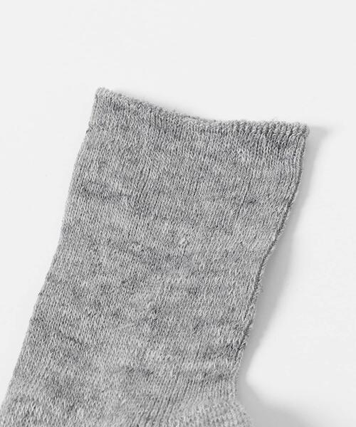 URBAN RESEARCH DOORS（アーバンリサーチドアーズ）の「リネンソックス（ソックス/靴下・レディース・グレー/ネイビー/ベージュ・ONE）」の5枚目の写真