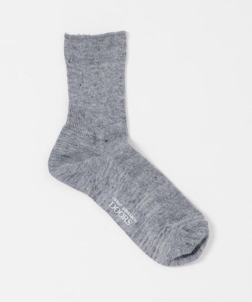 URBAN RESEARCH DOORS（アーバンリサーチドアーズ）の「リネンソックス（ソックス/靴下・レディース・グレー/ネイビー/ベージュ・ONE）」の9枚目の写真