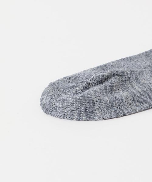 URBAN RESEARCH DOORS（アーバンリサーチドアーズ）の「リネンソックス（ソックス/靴下・レディース・グレー/ネイビー/ベージュ・ONE）」の10枚目の写真