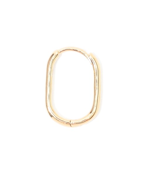 TOMORROWLAND (トゥモローランド)の「Metier Oval Clicker Hoop 片耳ピアス(ピアス(片耳用)・レディース・ゴールド・FREE)」の4枚目の写真