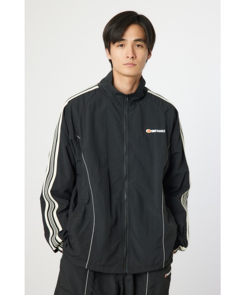 RODEO CROWNS WIDE BOWL(ロデオクラウンズワイドボウル)の「ナイロントラックジャケット(その他アウター・メンズ・ライトグレー/ブラック・MEDIUM/LARGE)」の3枚目の写真