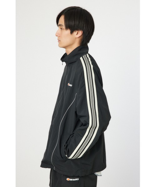 RODEO CROWNS WIDE BOWL(ロデオクラウンズワイドボウル)の「ナイロントラックジャケット(その他アウター・メンズ・ライトグレー/ブラック・MEDIUM/LARGE)」の5枚目の写真