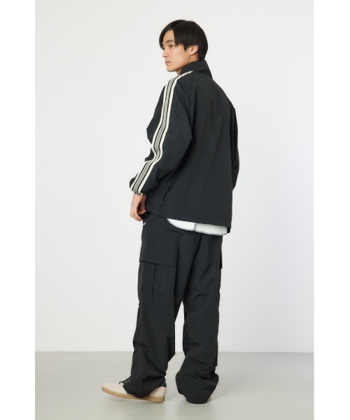 RODEO CROWNS WIDE BOWL(ロデオクラウンズワイドボウル)の「ナイロントラックジャケット(その他アウター・メンズ・ライトグレー/ブラック・MEDIUM/LARGE)」の8枚目の写真