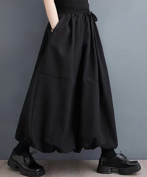 MOIR SEOUL アノラックバルーンスカート(ブラック) セール】blackdia ocean バルーンスカート(スカート