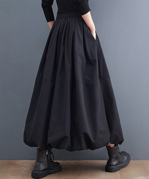 blackdia ocean(ブラックダイヤオーシャン)の「blackdia ocean バルーンスカート(スカート・レディース・グリーン/グレー/ブラック・LARGE/MEDIUM/X-LARGE)」の6枚目の写真