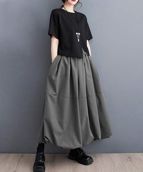blackdia ocean(ブラックダイヤオーシャン)の「blackdia ocean バルーンスカート(スカート・レディース・グリーン/グレー/ブラック・LARGE/MEDIUM/X-LARGE)」の7枚目の写真