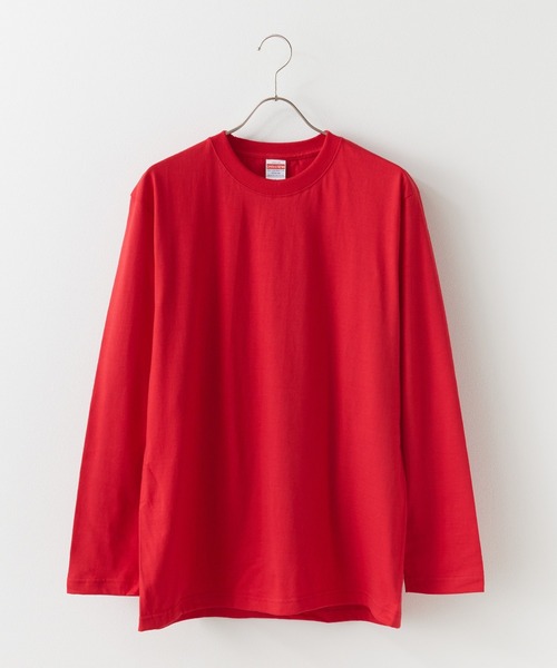 United Athle(ユナイテッドアスレ)の「5.6oz ロングスリーブTシャツ 長袖無地ロンT 5010-01 秋 秋服 2026年秋冬(Tシャツ/カットソー・レディース・サンドベージュ/ネイビー/ホワイト/ダークブラウン/ライム/ライトオリーブ/ピンク/レッド/ブラック/ミックスグレー/ナチュラル/ブルー・S/M/L/XL)」の12枚目の写真