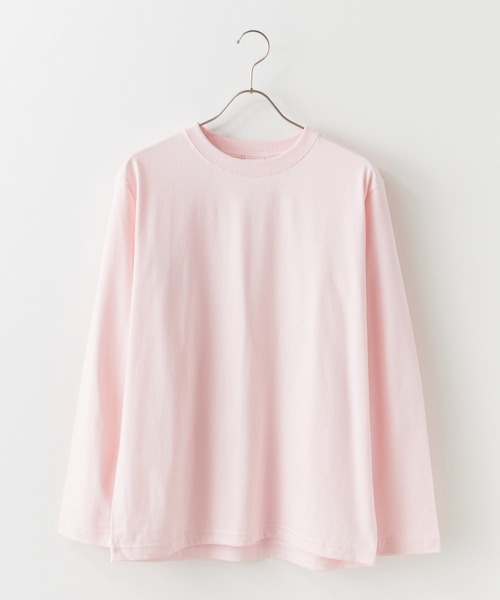 United Athle(ユナイテッドアスレ)の「5.6oz ロングスリーブTシャツ 長袖無地ロンT 5010-01 秋 秋服 2026年秋冬(Tシャツ/カットソー・レディース・サンドベージュ/ネイビー/ホワイト/ダークブラウン/ライム/ライトオリーブ/ピンク/レッド/ブラック/ミックスグレー/ナチュラル/ブルー・S/M/L/XL)」の11枚目の写真