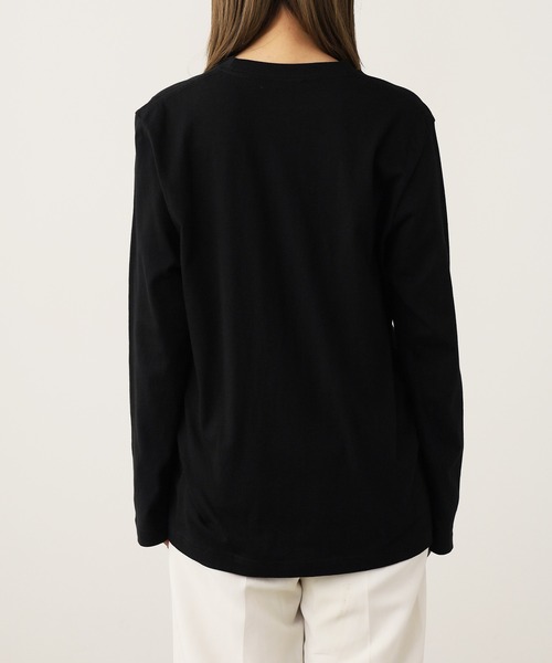 United Athle(ユナイテッドアスレ)の「5.6oz ロングスリーブTシャツ 長袖無地ロンT 5010-01 秋 秋服 2026年秋冬(Tシャツ/カットソー・レディース・サンドベージュ/ネイビー/ホワイト/ダークブラウン/ライム/ライトオリーブ/ピンク/レッド/ブラック/ミックスグレー/ナチュラル/ブルー・S/M/L/XL)」の21枚目の写真