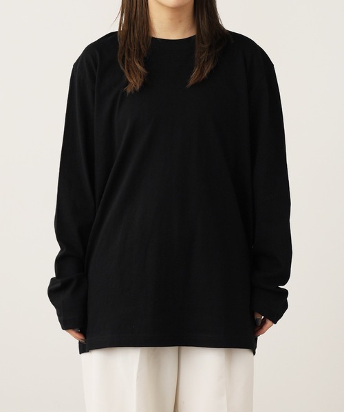 United Athle(ユナイテッドアスレ)の「5.6oz ロングスリーブTシャツ 長袖無地ロンT 5010-01 秋 秋服 2026年秋冬(Tシャツ/カットソー・レディース・サンドベージュ/ネイビー/ホワイト/ダークブラウン/ライム/ライトオリーブ/ピンク/レッド/ブラック/ミックスグレー/ナチュラル/ブルー・S/M/L/XL)」の22枚目の写真