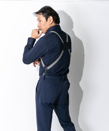 STYLE＝（スタイルイコール）の「【STYLE=】ホルスター サスペンダー 背面 調節可能 メンズ 日本製 社長サスペンダー（サスペンダー）」