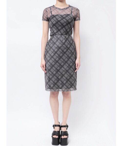 EMODA（エモダ）の「フィットシアースカート（スカート・レディース・グレー/ブルー・FREE）」の10枚目の写真