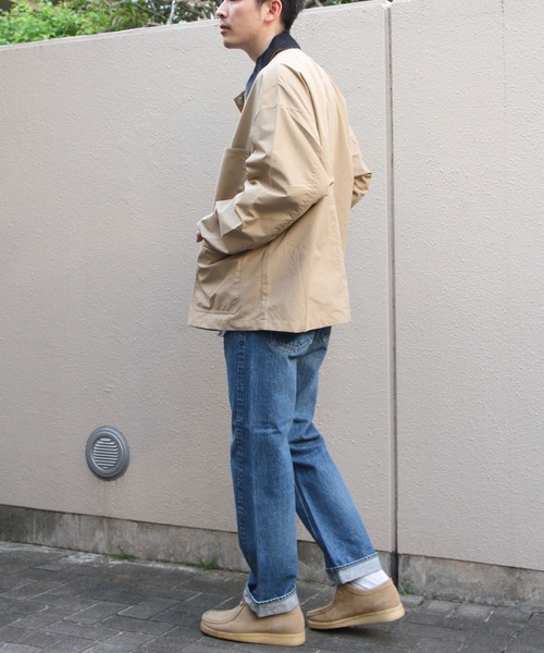 orSlow(オアスロウ)の「orSlow/オアスロウ ショートレングス 105 スタンダードセルビッジデニム SHORT LENGTH 105 STANDARD SELVEDGE DENIM 2YEAR WASH(デニムパンツ・メンズ・サックスブルー・2/3/1)」の9枚目の写真