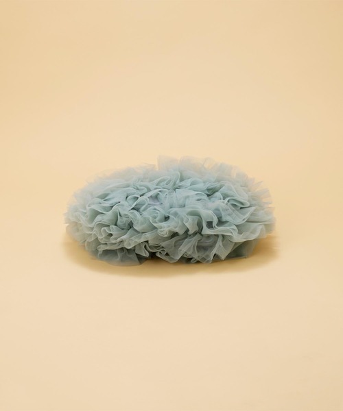 EFOLE(エフォル)の「【ZOZO限定】Tulle one shoulder bag / チュールワンショルダーバッグ(ショルダーバッグ・レディース・ブルー/ブラウン/イエロー・FREE)」の6枚目の写真