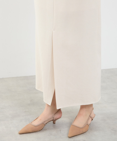 martinique(マルティニーク)の「ブッチャースカート(スカート・レディース・オフホワイト/ベージュ/グリーン・1/2)」の13枚目の写真