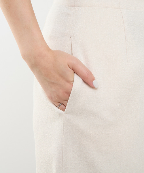 martinique(マルティニーク)の「ブッチャースカート(スカート・レディース・オフホワイト/ベージュ/グリーン・1/2)」の14枚目の写真