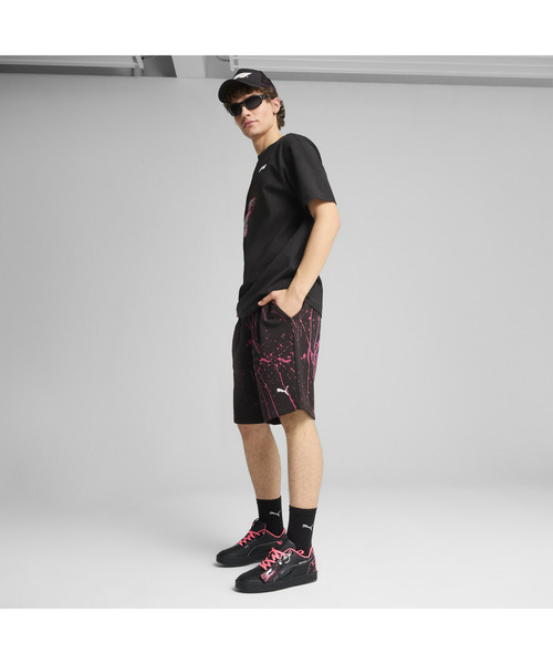 PUMA(プーマ)の「PUMA プーマ メンズ F1 カラースプラッシュ グラフィック 半袖 Tシャツ(Tシャツ/カットソー・メンズ・ブラック・X-SMALL/SMALL/X-LARGE/LARGE/MEDIUM)」の4枚目の写真