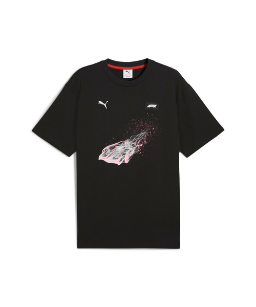 PUMA(プーマ)の「PUMA プーマ メンズ F1 カラースプラッシュ グラフィック 半袖 Tシャツ(Tシャツ/カットソー・メンズ・ブラック・X-SMALL/SMALL/X-LARGE/LARGE/MEDIUM)」の5枚目の写真