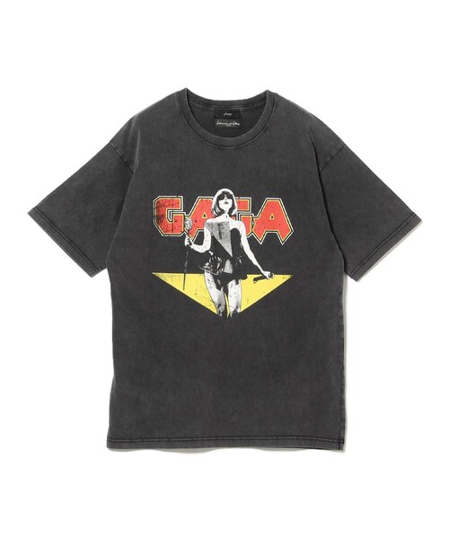 別注】U/MUSIC × IG / UNDERSONG Lady Gaga グラフィック T