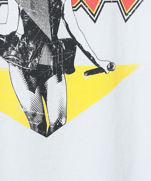 International Gallery BEAMS(インターナショナルギャラリービームス)の「【別注】U/MUSIC × IG / UNDERSONG Lady Gaga グラフィック Tシャツ ②(Tシャツ/カットソー・メンズ・ブラック/ホワイト・M/L/XL/S)」の4枚目の写真