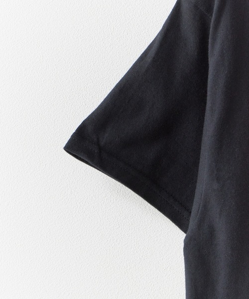 ROOPTOKYO（ループトウキョウ）の「BEAT NAVY TEE 半袖Tシャツ フロントロゴ メンズ 秋物 秋服 2026年秋冬（Tシャツ/カットソー・メンズ・ブラック・M）」の4枚目の写真