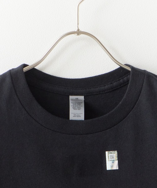 ROOPTOKYO（ループトウキョウ）の「BEAT NAVY TEE 半袖Tシャツ フロントロゴ メンズ 秋物 秋服 2026年秋冬（Tシャツ/カットソー・メンズ・ブラック・M）」の2枚目の写真