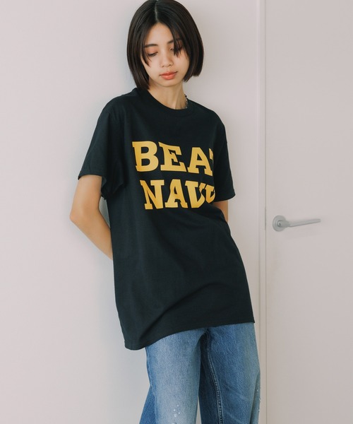 ROOPTOKYO（ループトウキョウ）の「BEAT NAVY TEE 半袖Tシャツ フロントロゴ メンズ 秋物 秋服 2026年秋冬（Tシャツ/カットソー・メンズ・ブラック・M）」の8枚目の写真