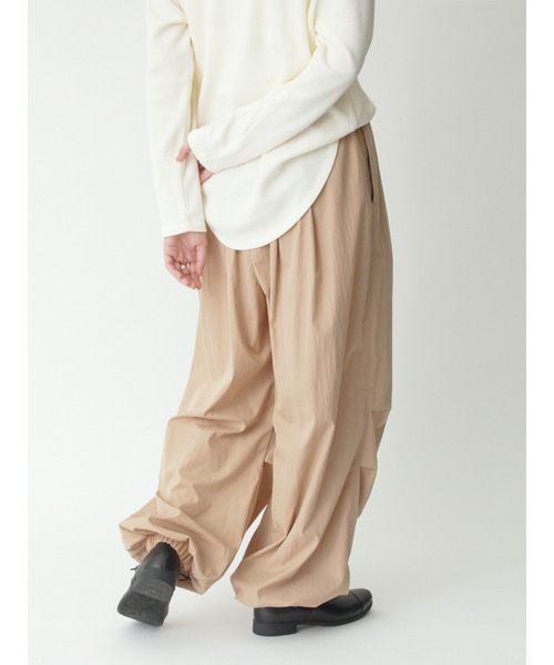 sm2rhythm(サマンサモスモスリズム)の「ワッシャーバルーンパンツ(その他パンツ・レディース・オフホワイト/ブラック/ベージュ・F)」の21枚目の写真