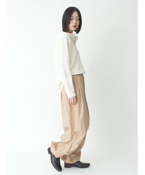 sm2rhythm(サマンサモスモスリズム)の「ワッシャーバルーンパンツ(その他パンツ・レディース・オフホワイト/ブラック/ベージュ・F)」の15枚目の写真