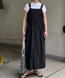 LBC | ナイロンワークジャンスカ(ワンピース)